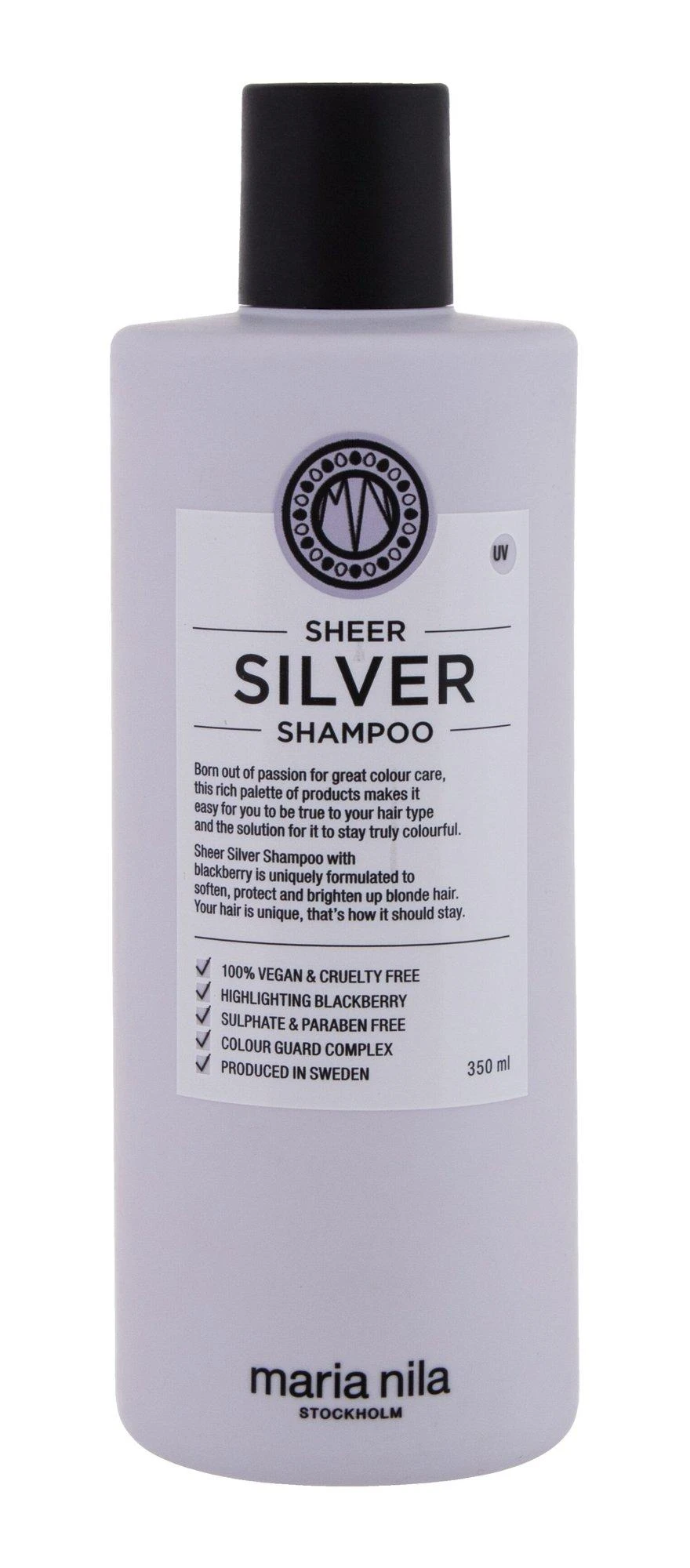 Maria Nila Sheer Sidabrinis Šampūnas, 350 ml