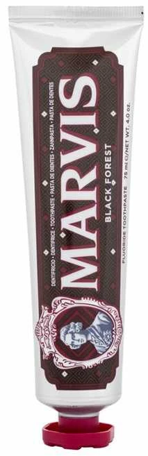 Marvis Juodas Forest Mėtų, vyšnių ir šokolado skonio dantų pasta, 75 ml