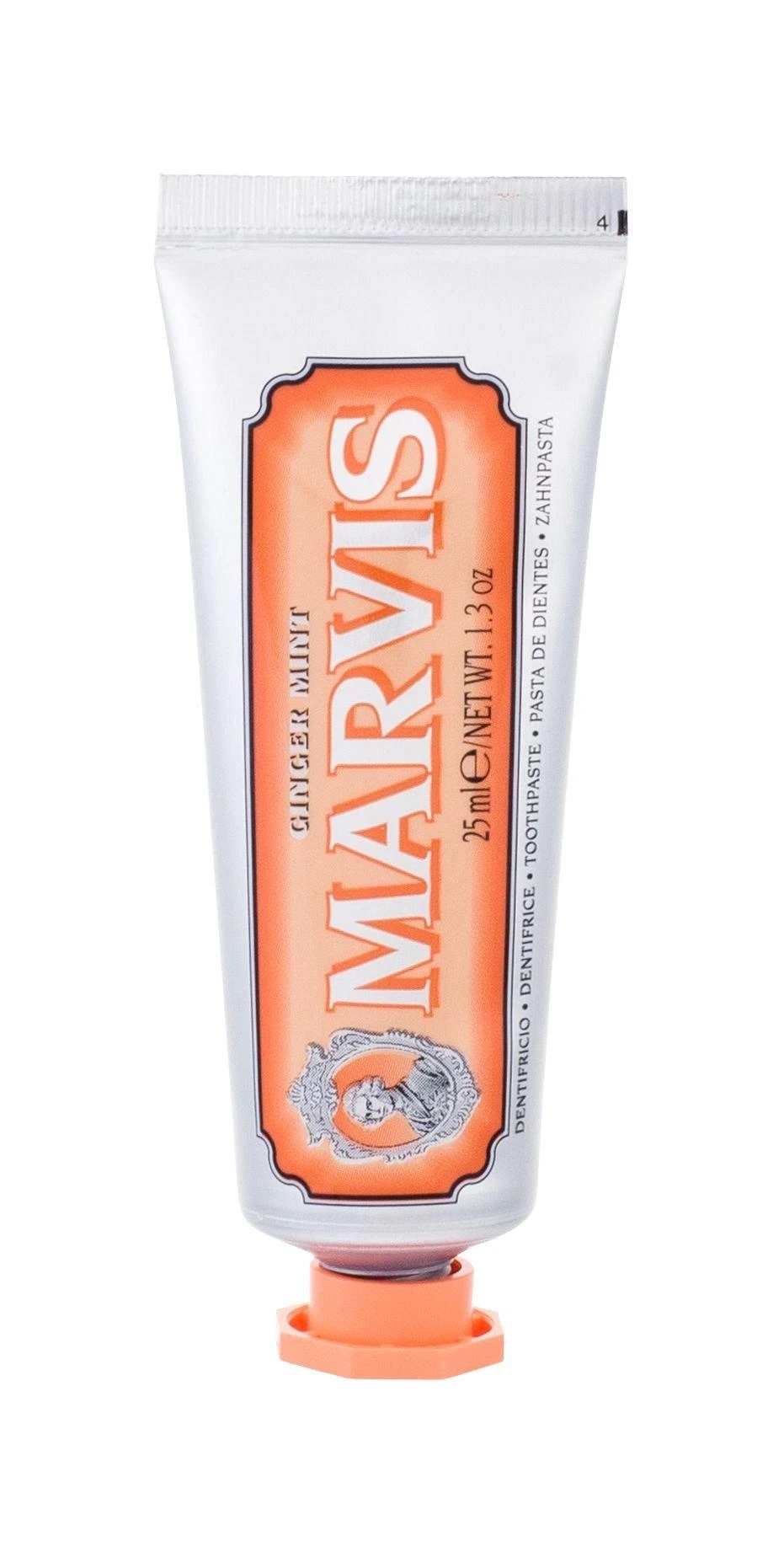 Marvis Ginger Mint Imbiero ir mėtų skonio dantų pasta, 25 ml