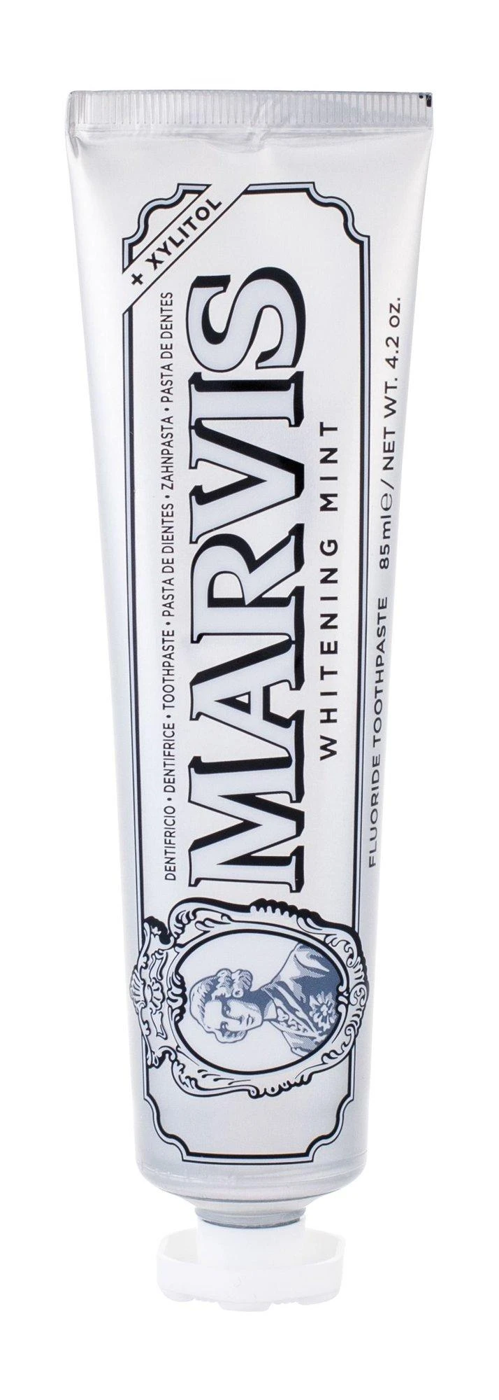 Marvis Whitening Mint Balinanti mėtų skonio dantų pasta, 85 ml
