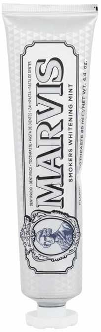 Marvis Smokers Whitening Mint Balinanti dantų pasta rūkantiems, 85 ml