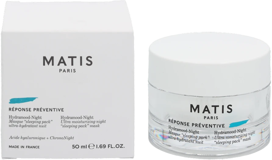 Matis Reponse Preventive Hydramood naktinė kaukė, 50 ml