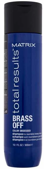 Šviesių plaukų šampūnas Matrix Brass Off Mėlyna Šampūnas 300ml
