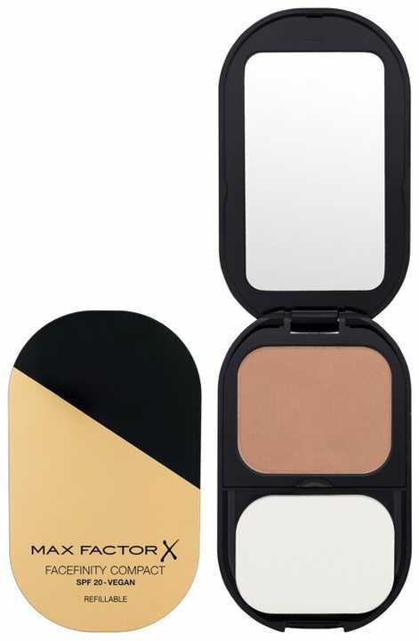 „Max Factor Facefinity“ kompaktiškas makiažo pagrindas 008 008 Toffee SPF 20, 10 ml