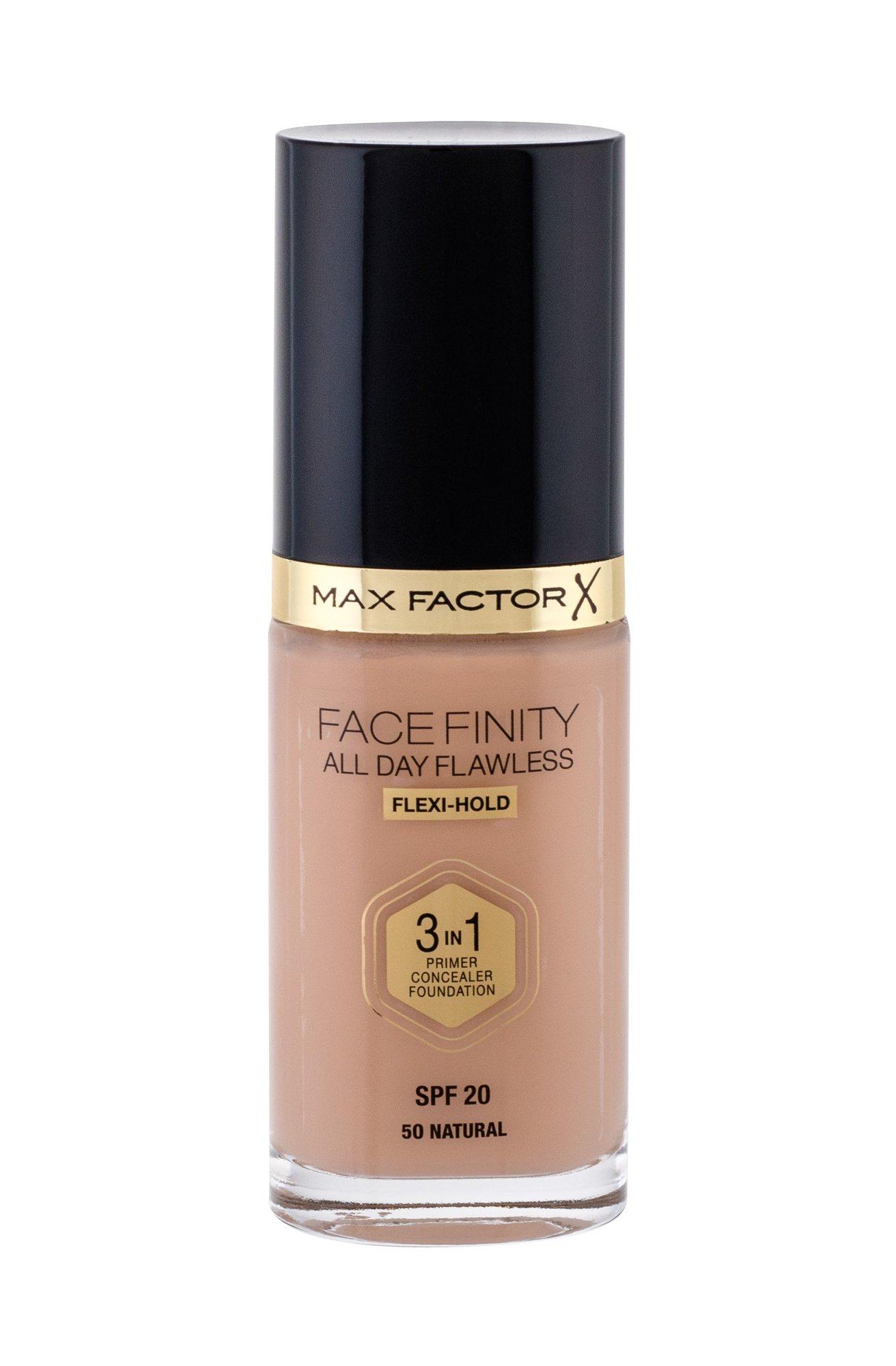 Max Factor Facefinity All Day Flawless makiažo pagrindas moterims 30 ml, LIGHT IVORY