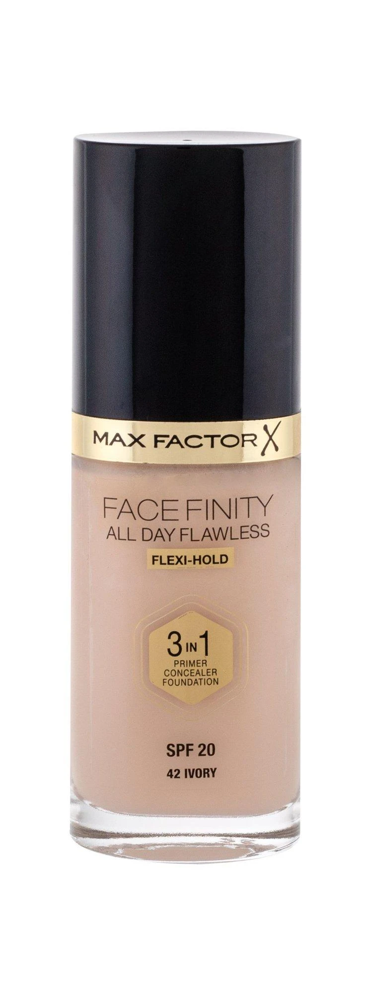 Max Factor Facefinity All Day Flawless makiažo pagrindas moterims 30 ml, IVORY