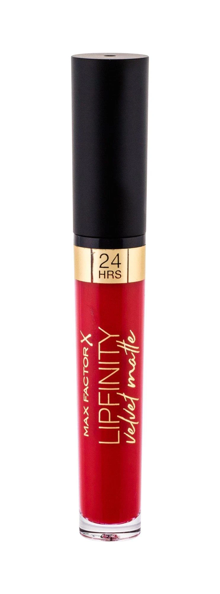 Max Factor Lipfinity Velvet Matte Lūpų dažai, 3,5 ml, spalva - 025 Red Luxury
