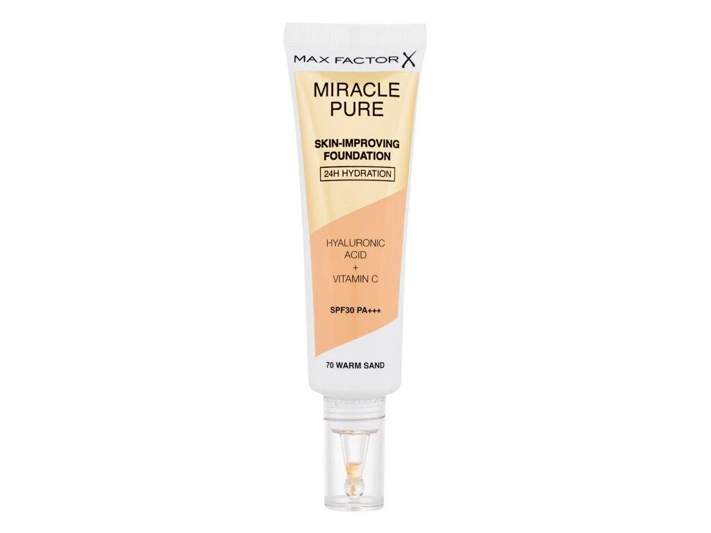 makiažo pagrindas Max Factor Miracle Pure Foundation Spf30 70-Warm Sand