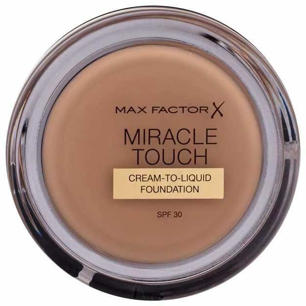 "Max Factor Miracle Touch" tobulinantis odos pagrindas Spf30 080 Bronze