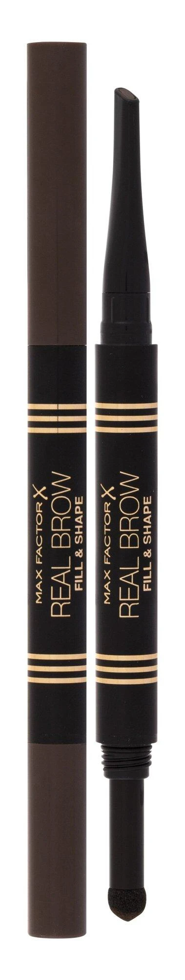 "Max Factor Real Brow Fill - Shape 03 Medium Brown antakių pieštukas ir pudra