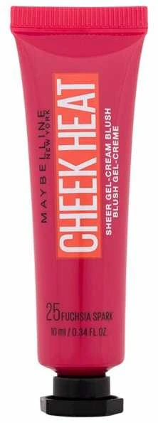 "Maybelline Cheek Heat" geliniai kreminiai skaistalai 25 Fuchsia Spark