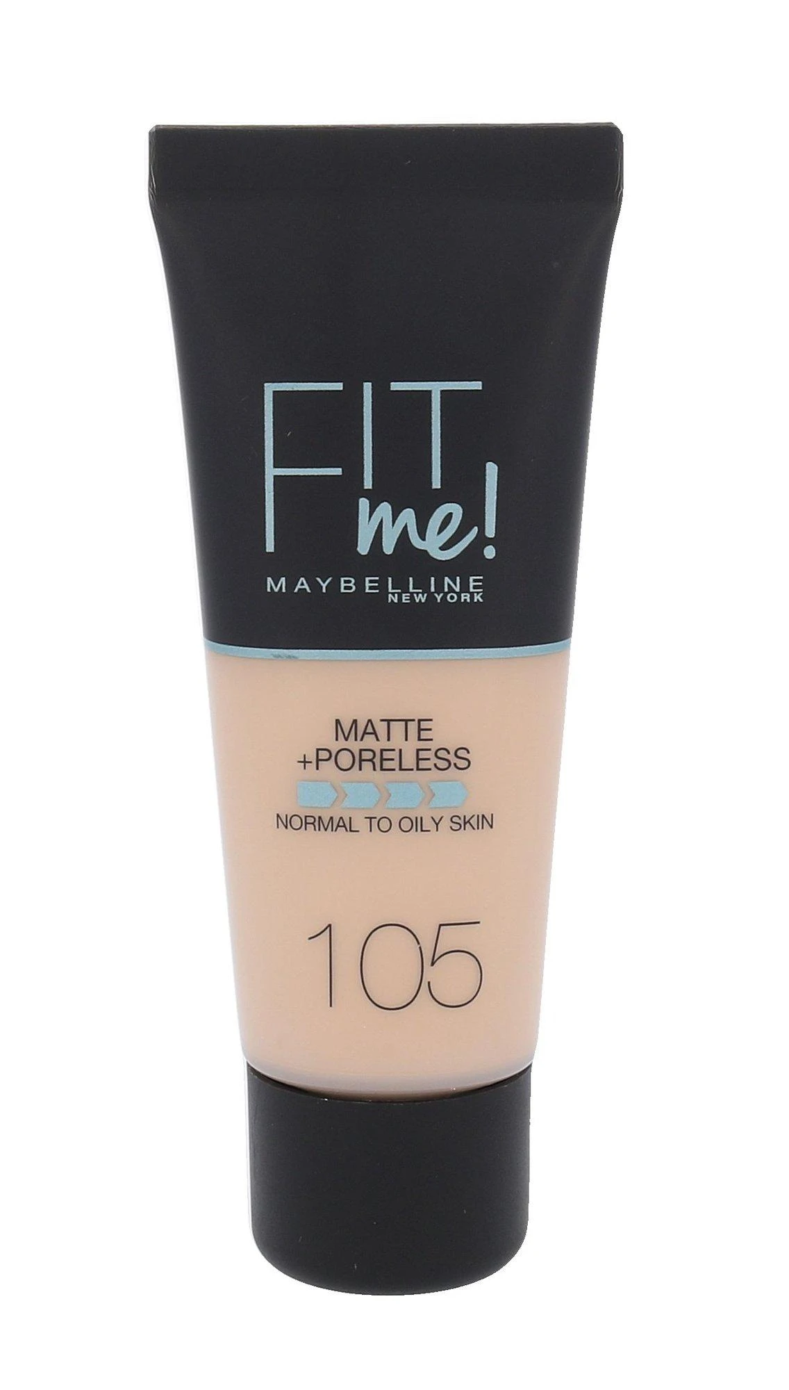 Makiažo pagrindas Maybelline Fit Me Matte+Poreless (105 Natural Ivory) 30ml