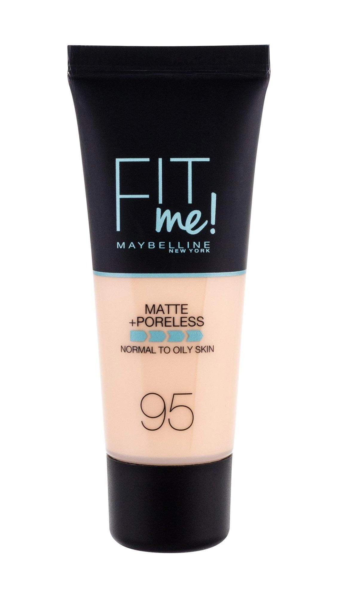 Maybelline Fit Me Matte & Poreless 095 Fair Porcelain Vamzdelis Skystis 30 ml