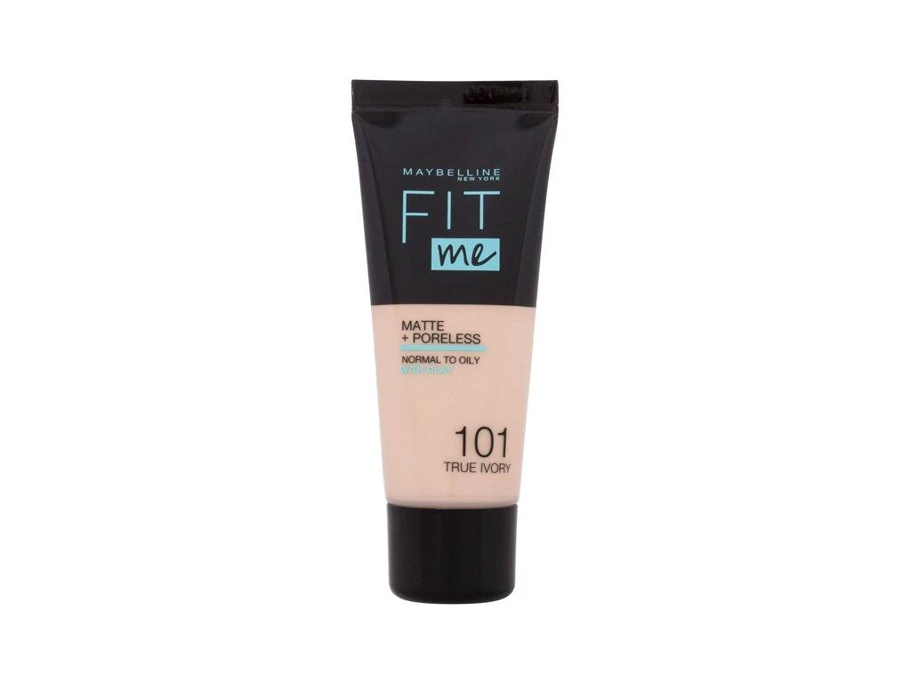 makiažo pagrindas "Maybelline Fit Me Matte - Poreless Foundation 101 True Ivory" 30ml