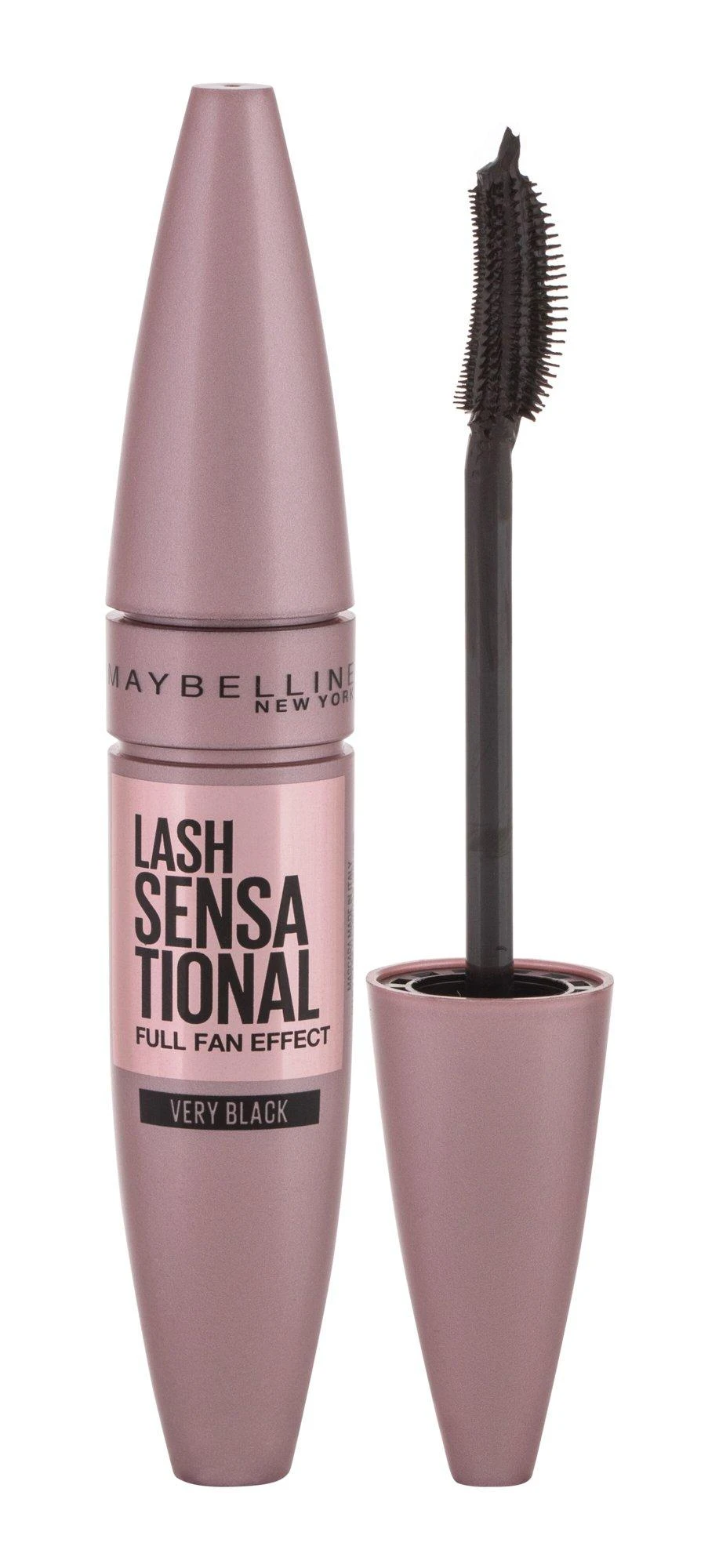 Maybelline Lash Sensational blakstienų tušas su elastomeriniu dvipusiu lenktu šepetėliu