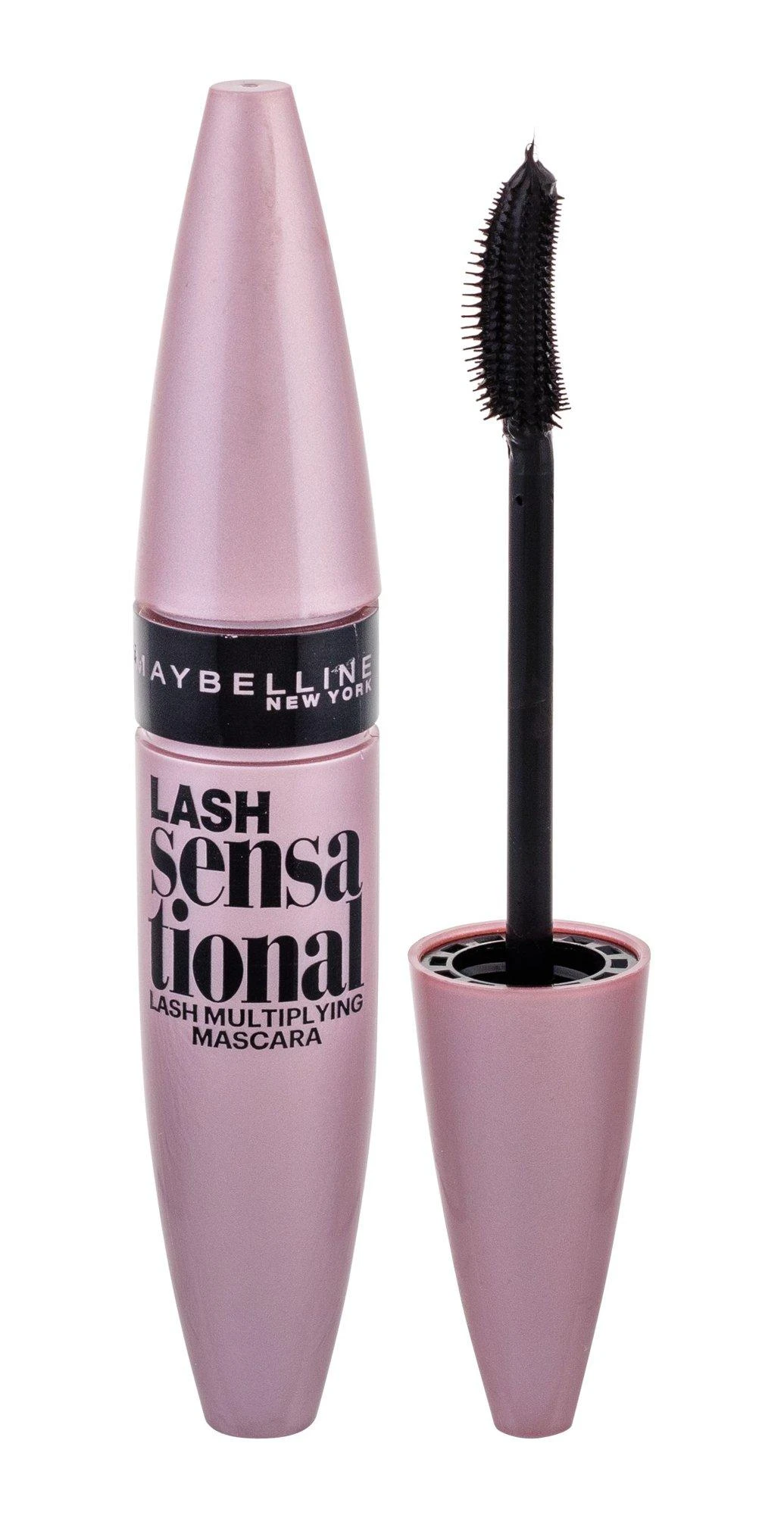 Maybelline Lash Sensational blakstienų tušas su elastomeriniu dvipusiu lenktu šepetėliu
