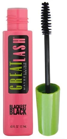 Maybelline Great Lash Blackest Juodas blakstienų tušas 12,5 ml