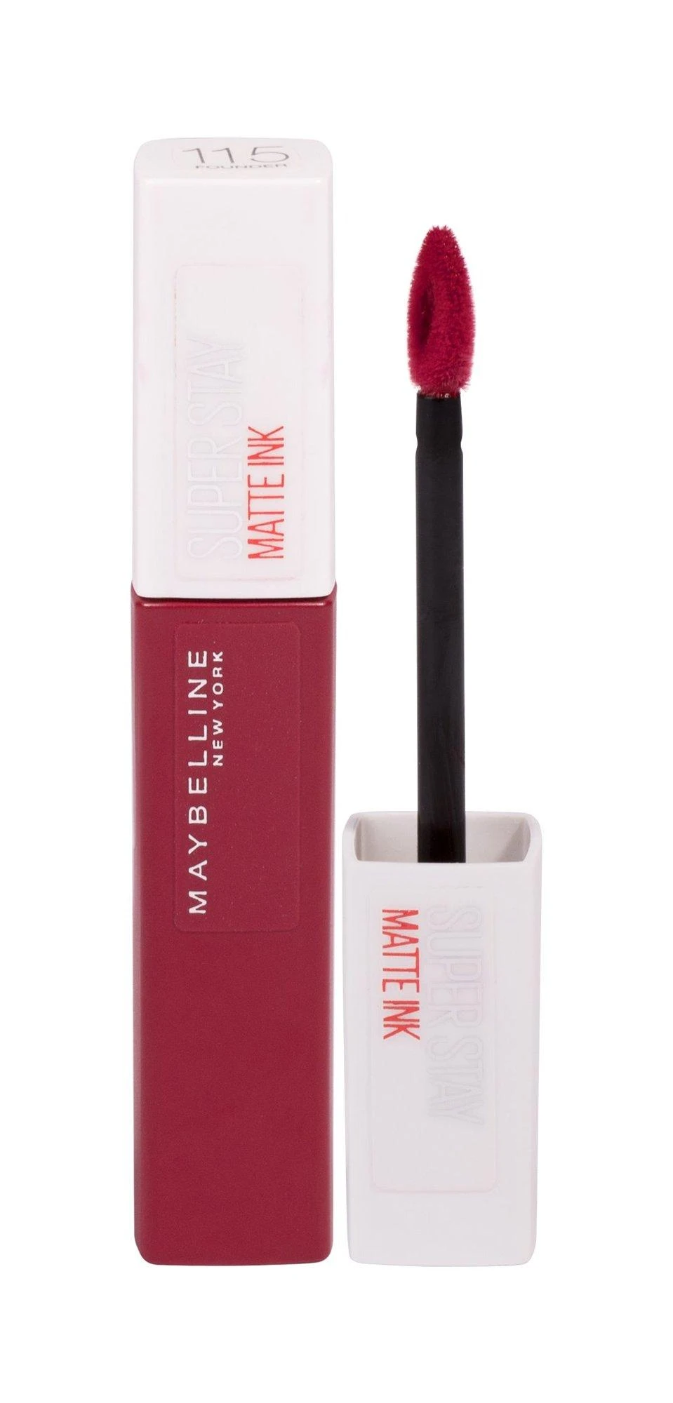 Maybelline New York Superstay Matte Ink Skysti matiniai lūpų dažai, 5 ml, spalva - 115 Founder