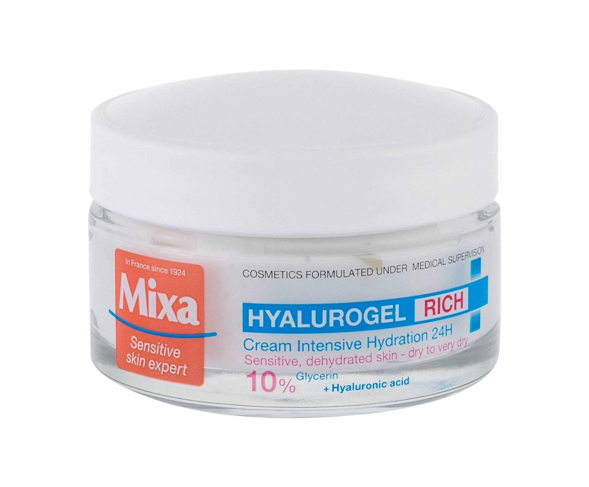 Drėkinamasis kremas Mixa Hyalurogel RICH 50ml