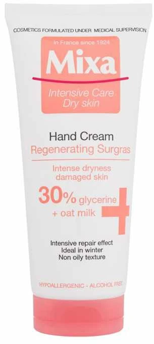 Mixa regeneruojantis rankų kremas pažeistai ir labai sausai rankų odai Reparing Surgras 100ml