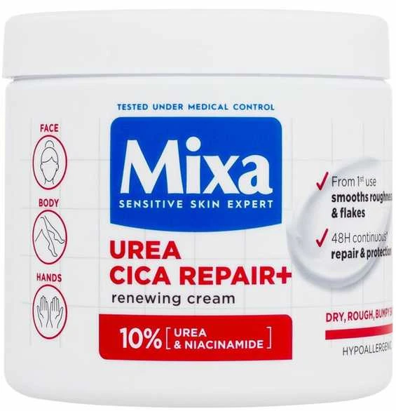 Mixa Urea Cica Repair+ Renewing Kreminis Body Kreminis Unisex, 400 ml