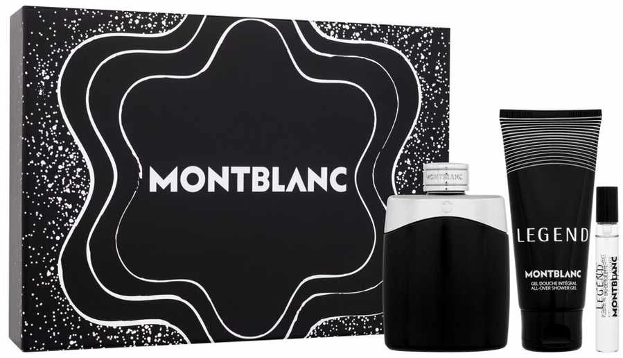 Mont Blanc Montblanc Legend Eau De Toilette Purškiklis, 100 ml Set 3 Pieces