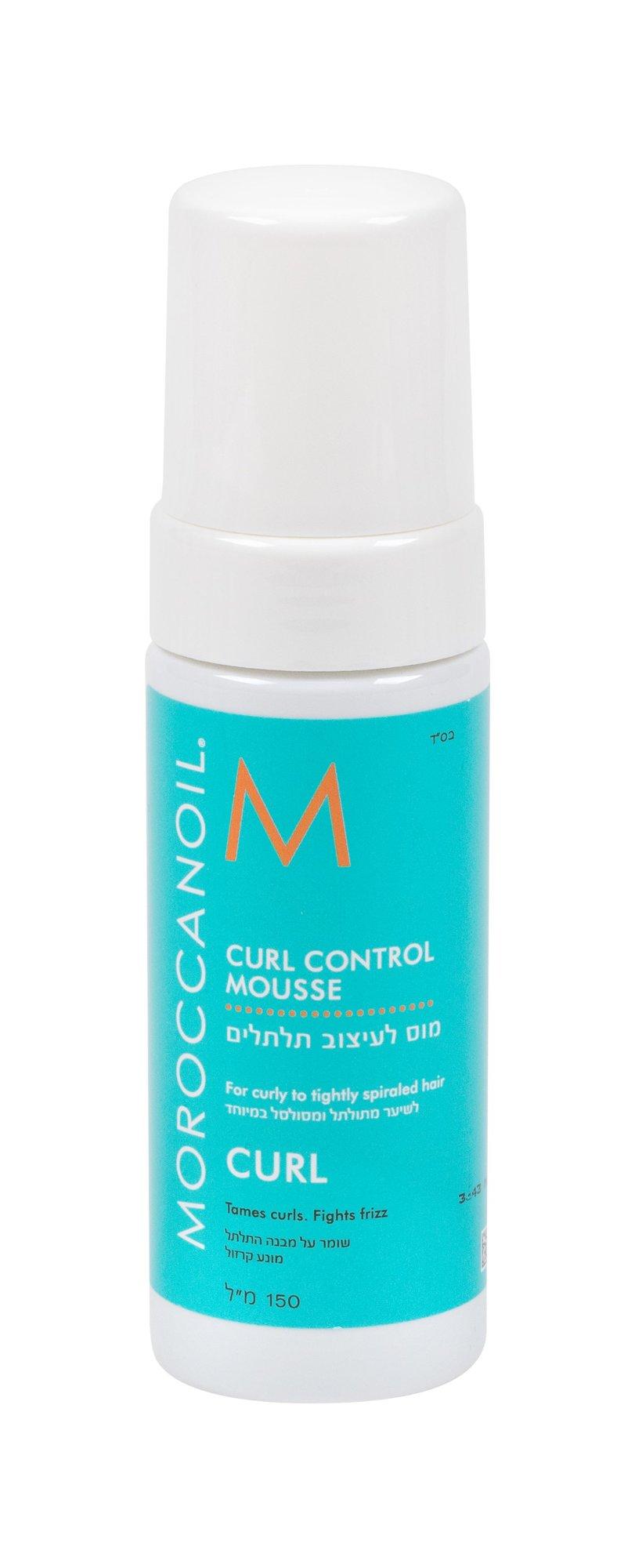Moroccanoil Curl Control Mousse garbanotų plaukų formavimo putos 150ml