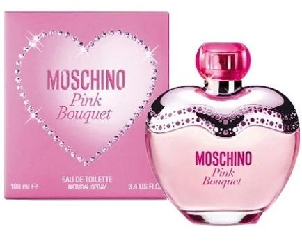 Moschino Rožinė Bouquet EDT tualetinis vanduo moterims, 50 ml