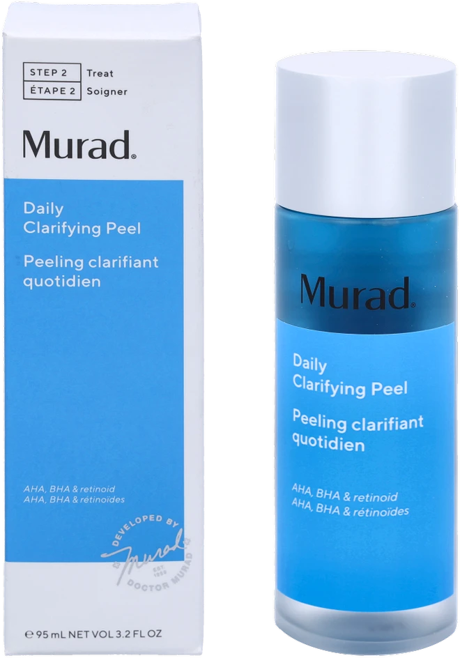Murad Skincare Murad Blemish Control Daily Gaivinantis Peel valomasis veido šveitiklis, 95 ml