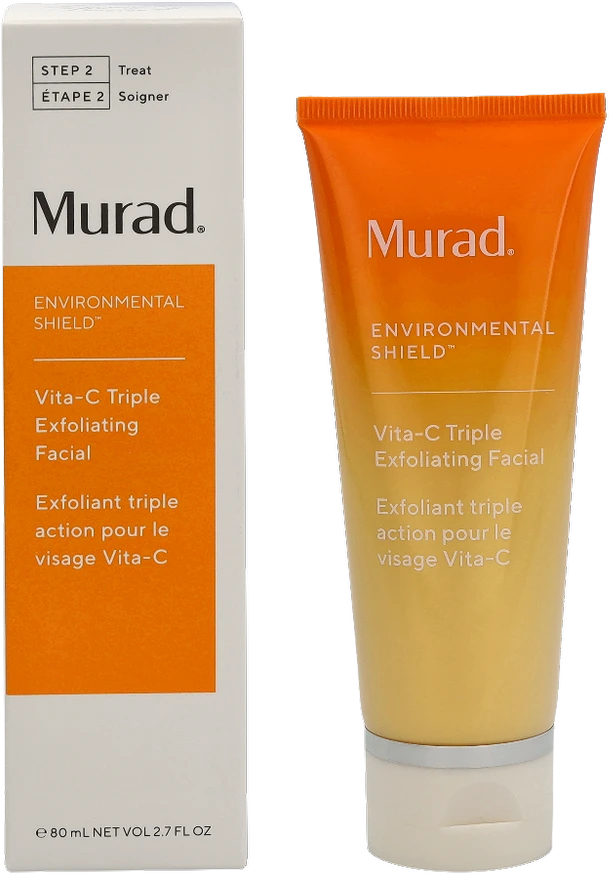 Murad Skincare Murad Vita-C Triple Exfoiliating Facial valomasis veido šveitiklis, 80 ml