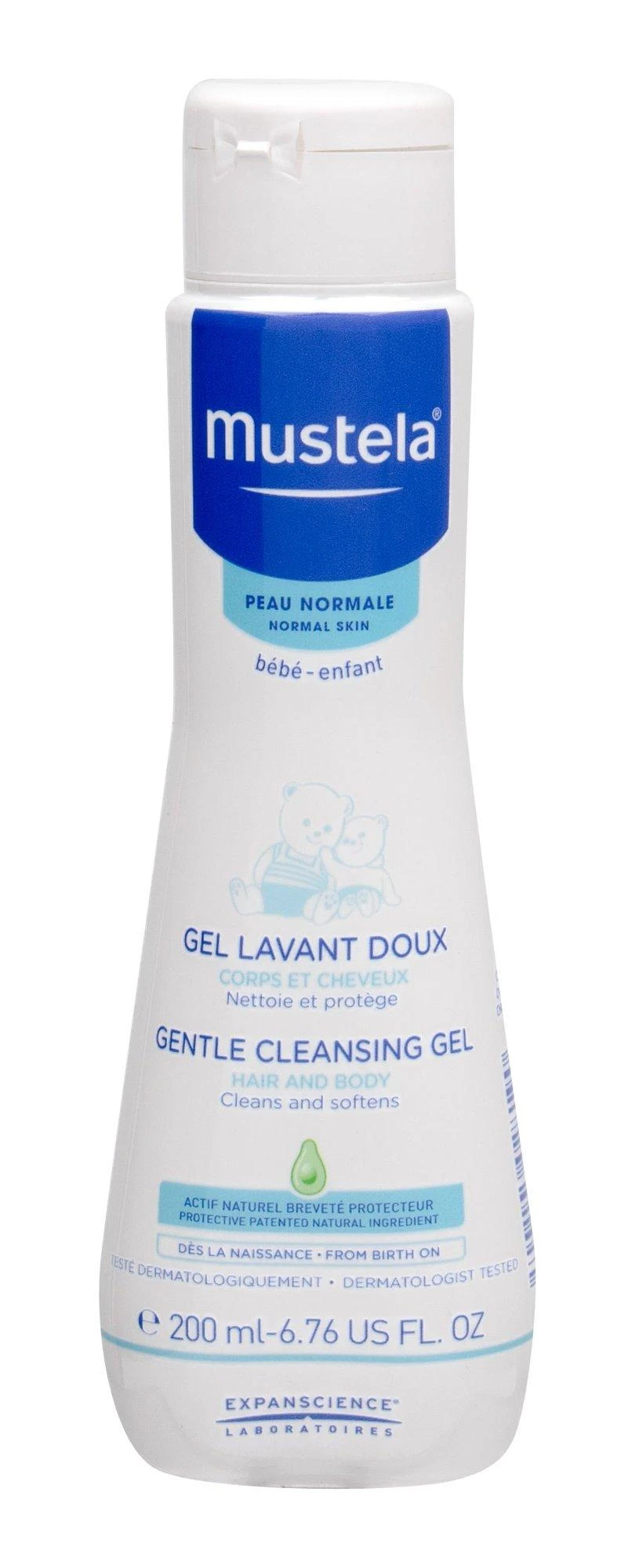"Mustela" švelnus valomasis gelis 200ml