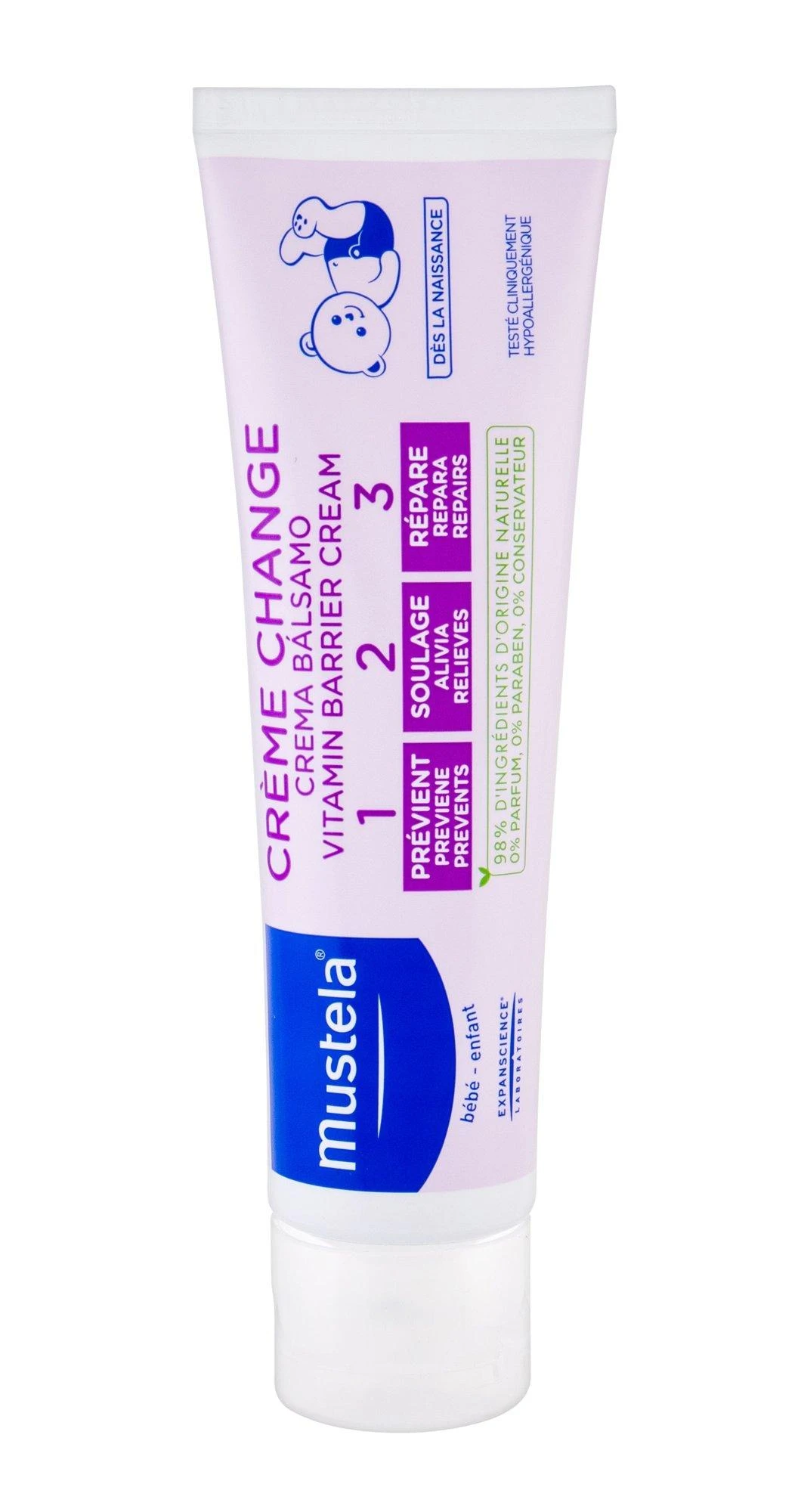 Mustela Vitamin Barrier kremas, 100 ml