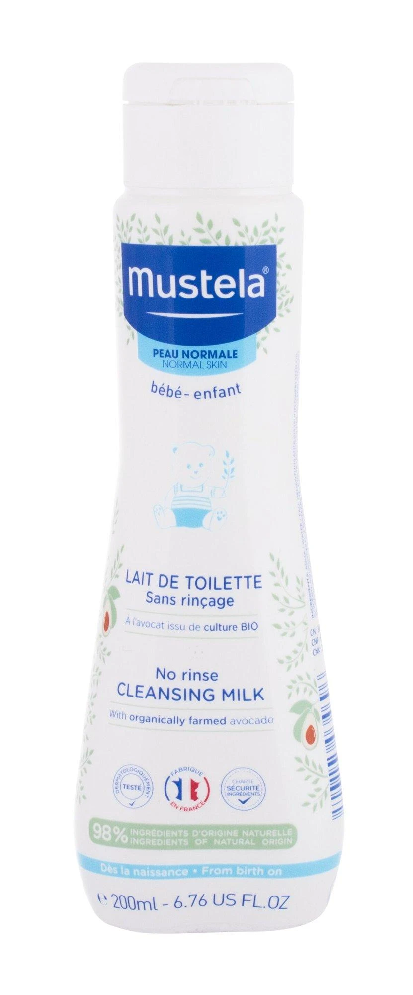 "Mustela" valomasis vanduo "No-Rinse" 200ml