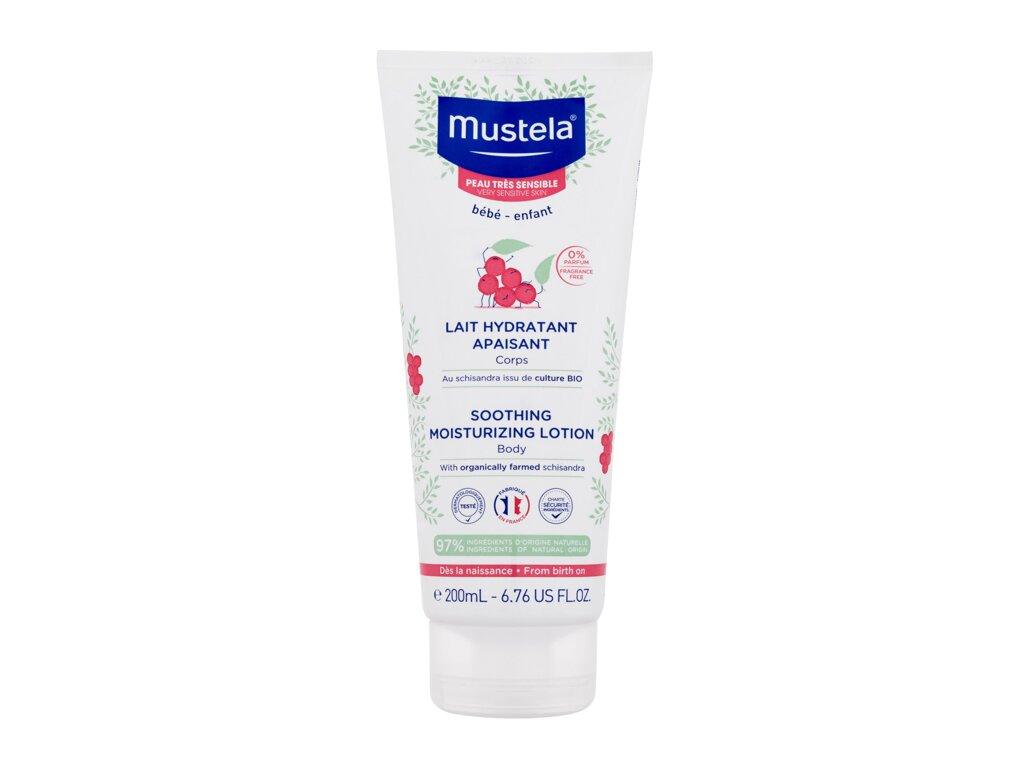 Mustela Bb Soothing Drėkinamasis Losjonas kūnui Kūno Pienelis 200 ml