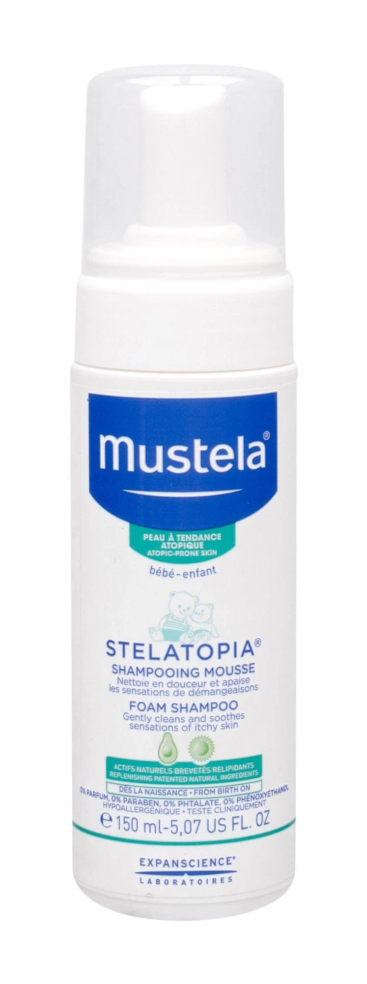 "Mustela Stelatopia" putų šampūnas 150ml