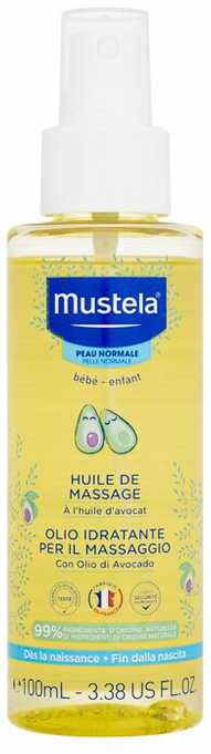 Mustela Bebe Massage Oil, 100 ml