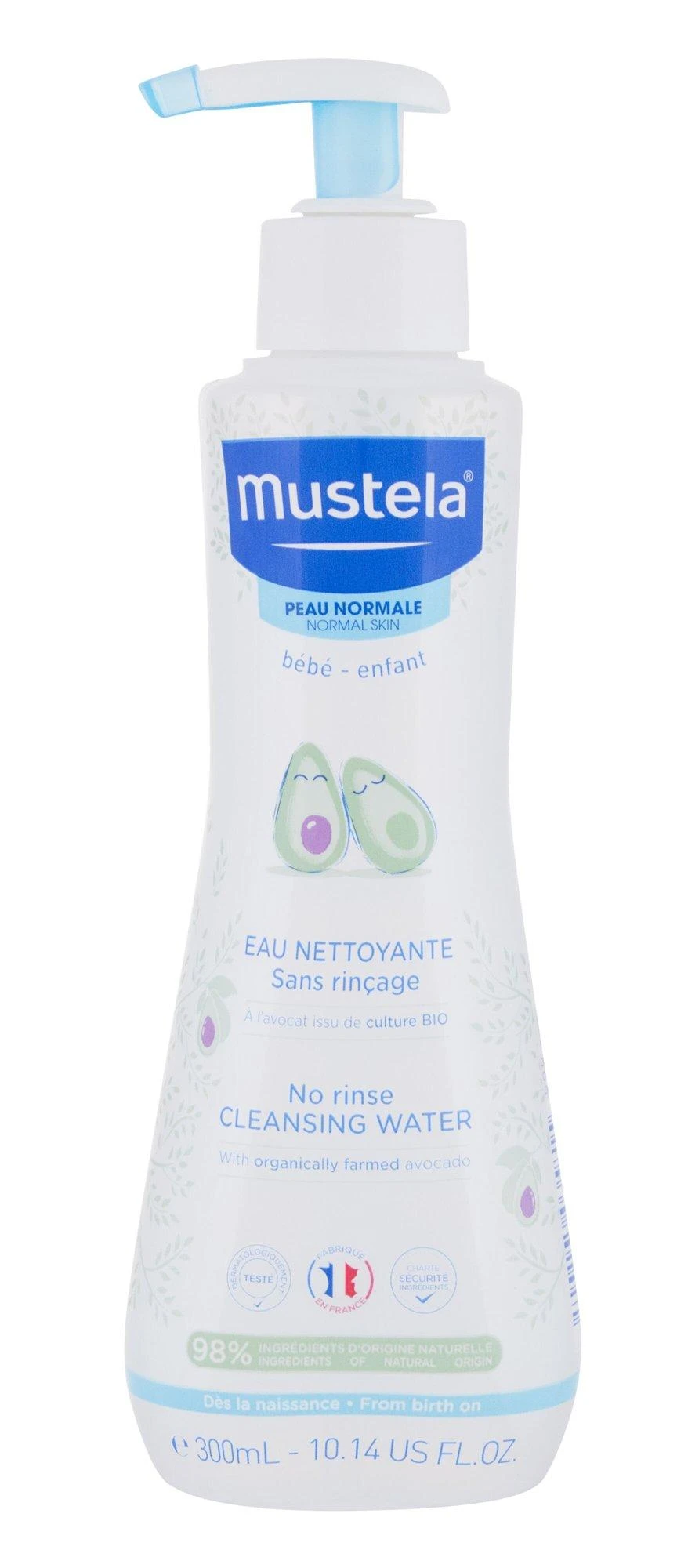 "Mustela No-Rinse" micelinis vanduo kūdikiams 300ml