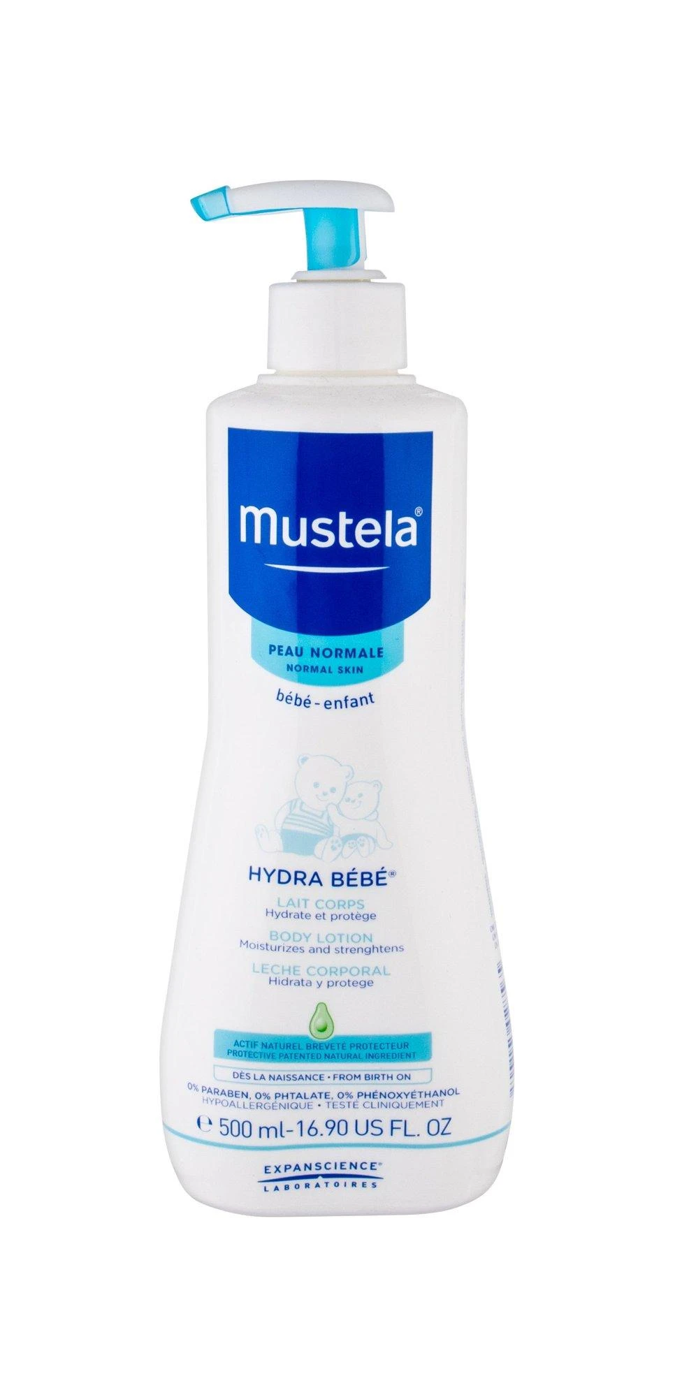 Kūno losjonas "Mustela Hydra Baby Body" 500ml