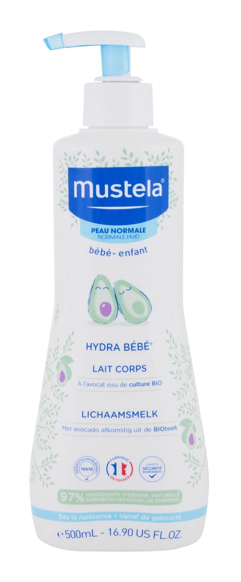 Kūno losjonas "Mustela Hydra Baby Body" 500ml
