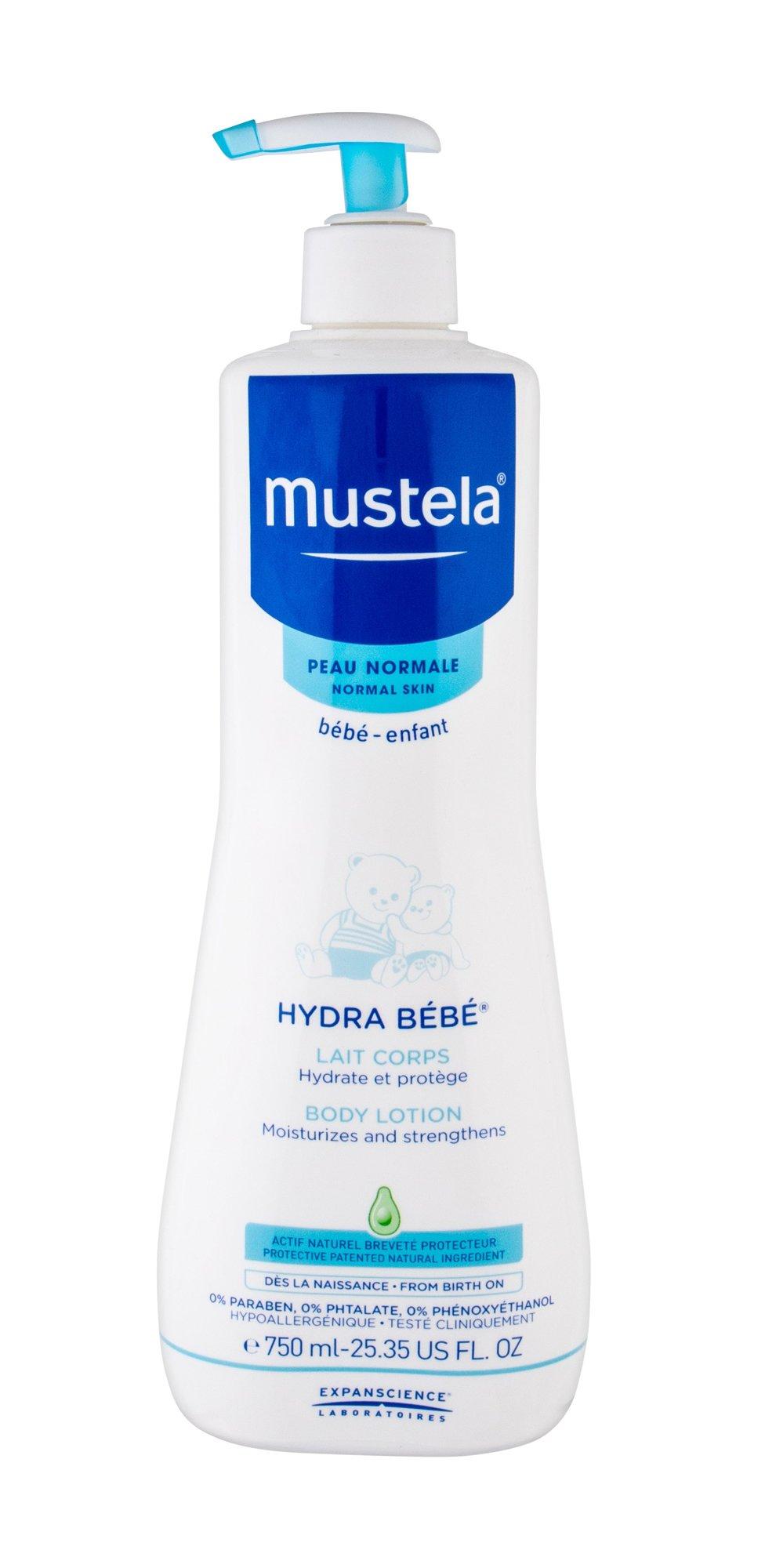 Mustela Hydra Bébé Losjonas kūnui, 750 ml