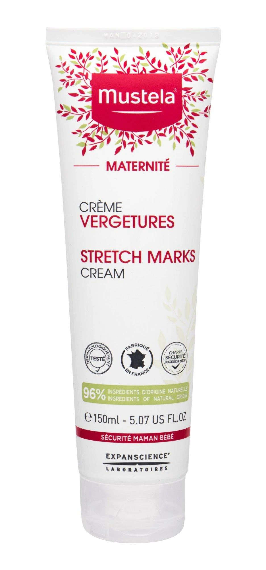 "Mustela" kremas nuo strijų "Action 3 in 1" 150ml