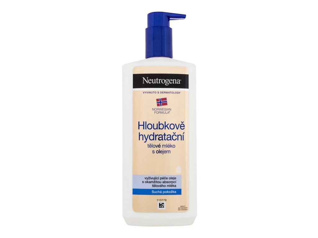 Neutrogena Norwegian Formula Deep Moisture kūno aliejus unisex, 400 ml