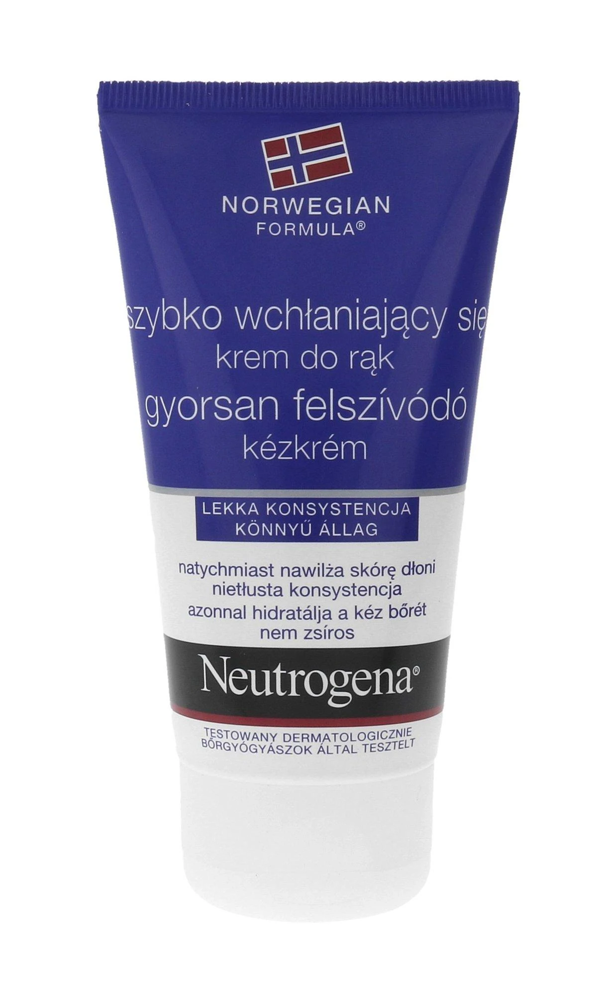 Neutrogena Norwegian Formula Fast Absorbing Hand Kreminis unisex, 75 ml