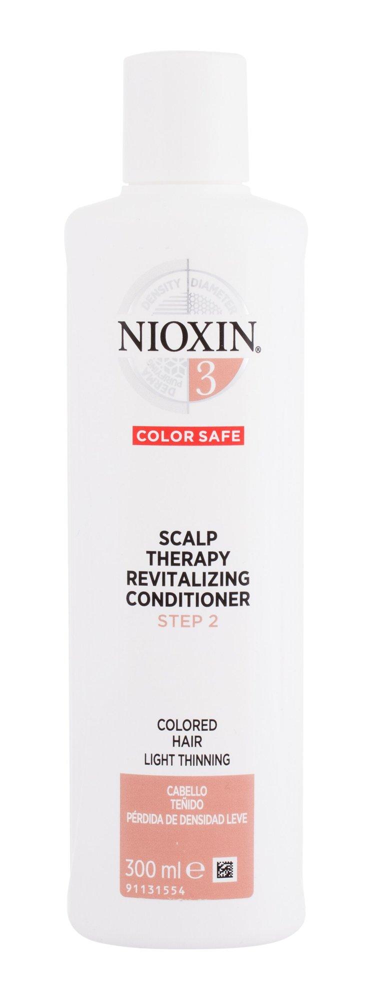 Nioxin Sistema 3 - Acondicionador - Cabello Teñido Ligeramente Debilitado - Paso 2, 300 ml