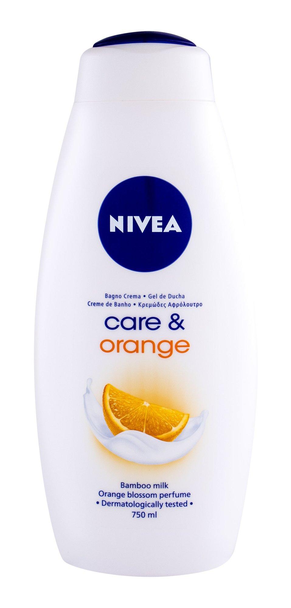 Nivea Indulgent Moisture Oranžinis Caring Shower Kreminis 750ml Varle.lt