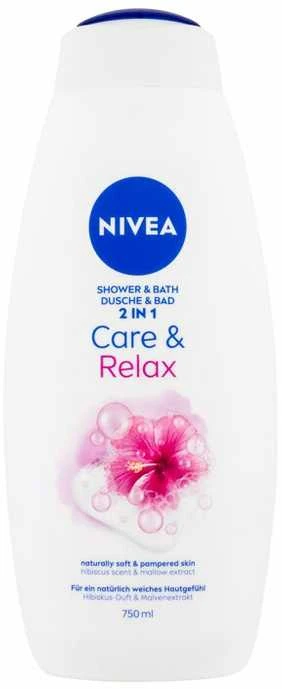Nivea Care & Relax Dušo želė moterims, 750 ml