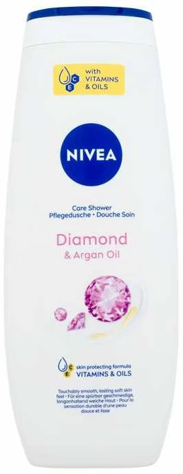 Nivea Diamond & Argan Oil Shower Kreminis moterims, 500 ml