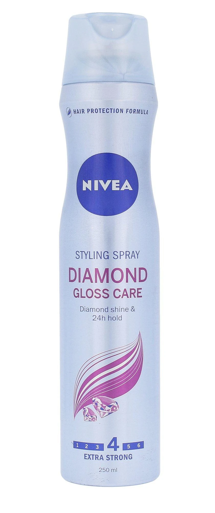 Nivea Diamond Gloss Care Plaukų lakas moterims, 250 ml