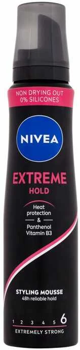 Nivea Extreme Hold Styling Mousse Plaukų putos moterims, 150 ml