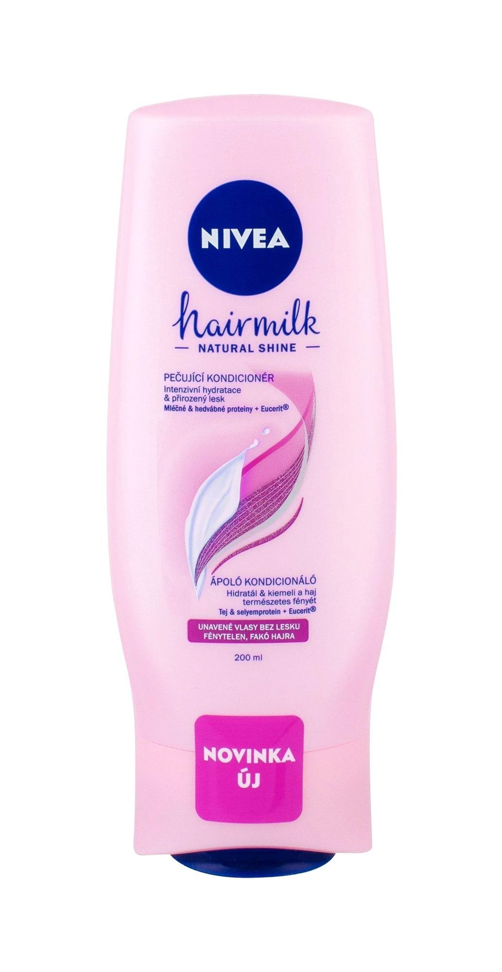 Nivea Hair Milk Natural Shine kondicionierius moterims, 200 ml